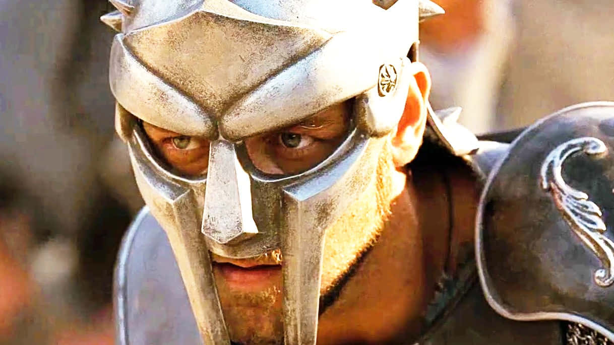 Russell Crowe embodies strength, courage and honor in Gladiator.