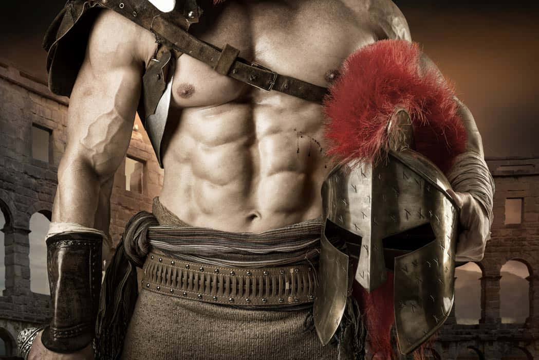 Russell Crowe as Maximus Decimus Meridius in the movie "Gladiator"