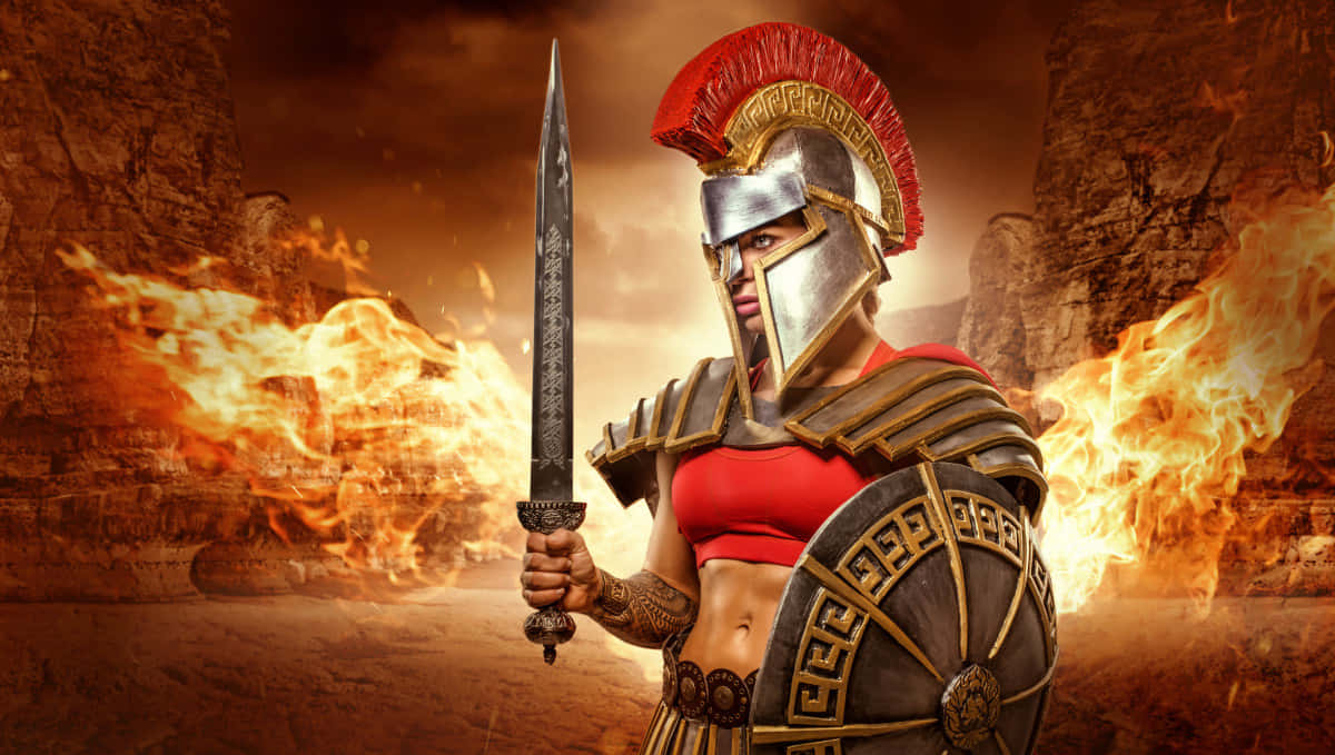 gladiator helmet wallpaper