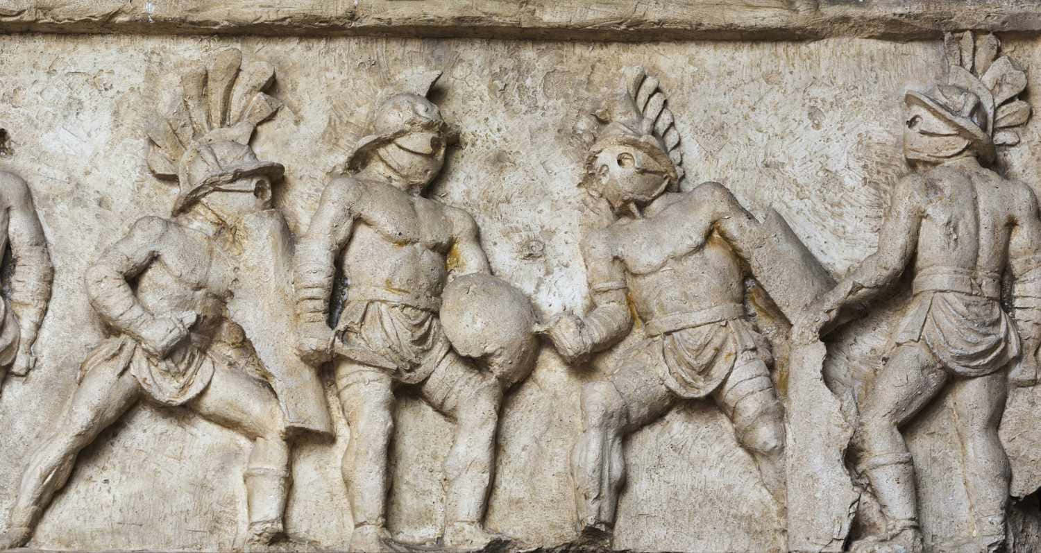Maximusförsvarar Rom I Gladiator