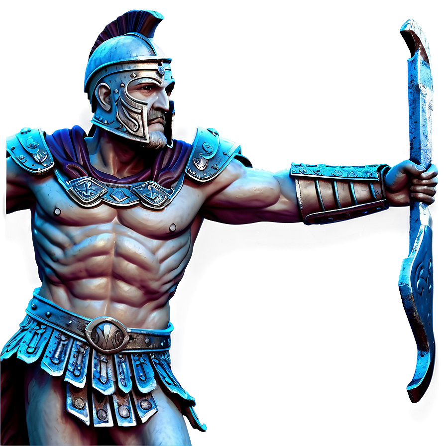 Gladiator Statue Png Hxf38 PNG