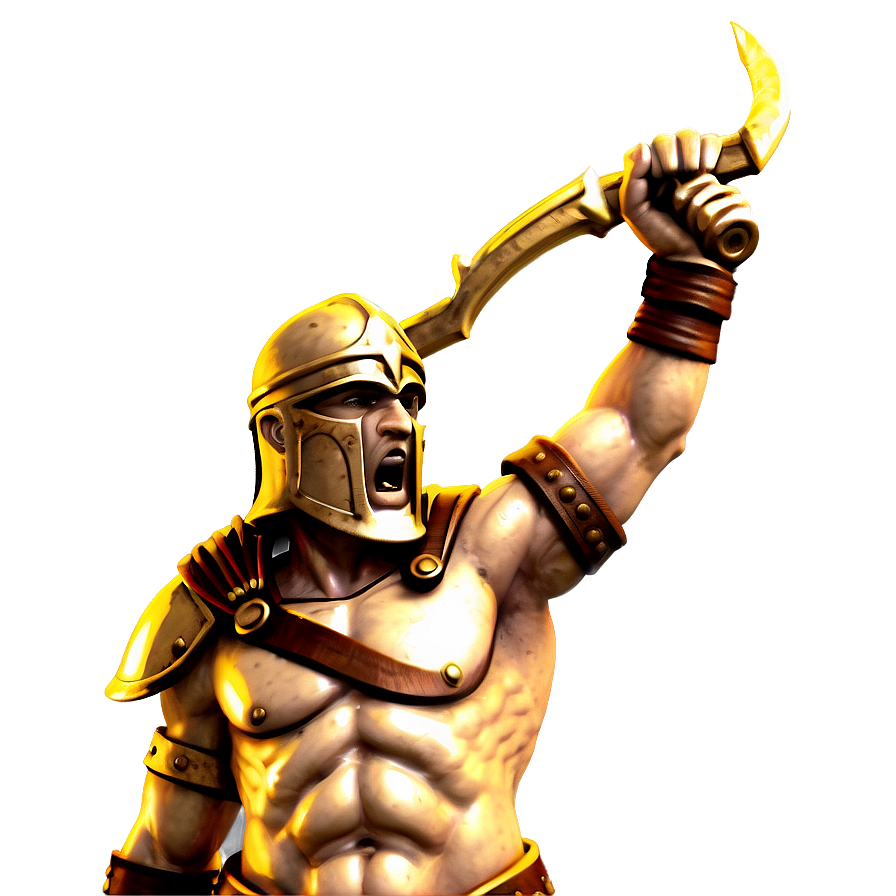 Gladiator Statue Png Rxj46 PNG