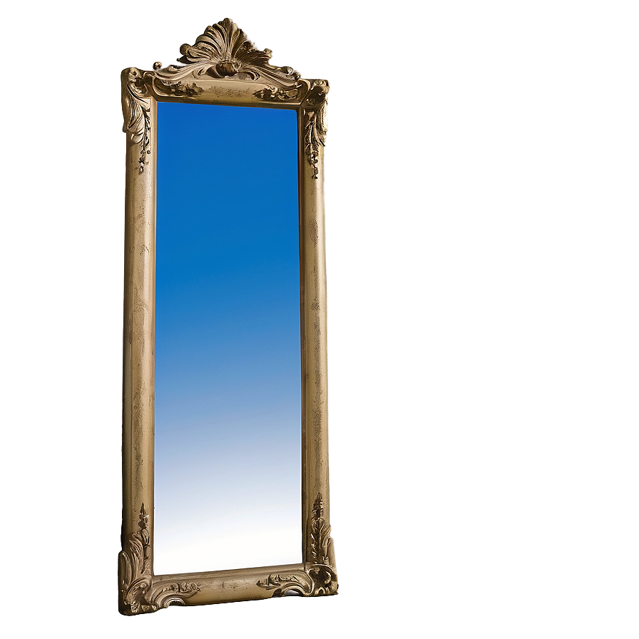 Glam Mirror Frame Png 06212024 PNG