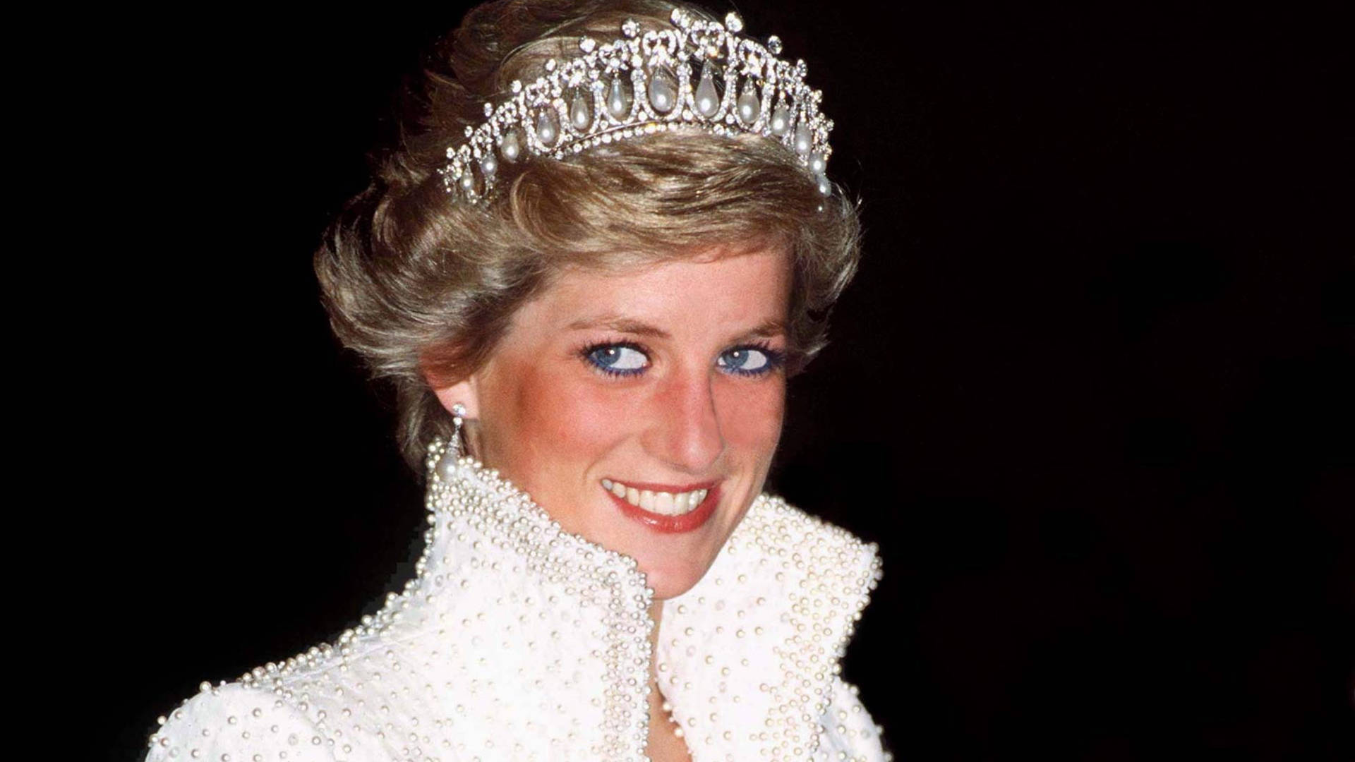 Glamouroser Prinsesse Diana går med sine ting Wallpaper