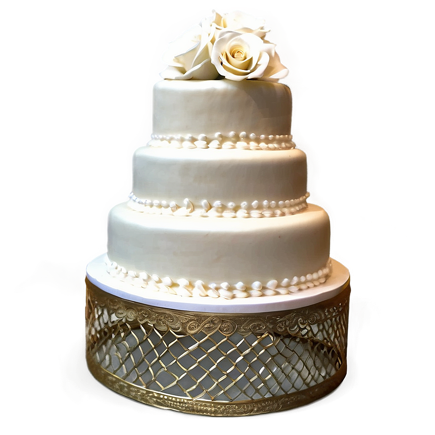 Glamorous Wedding Cake Png 88 PNG