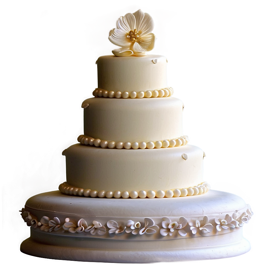 Glamorous Wedding Cake Png Wxr PNG