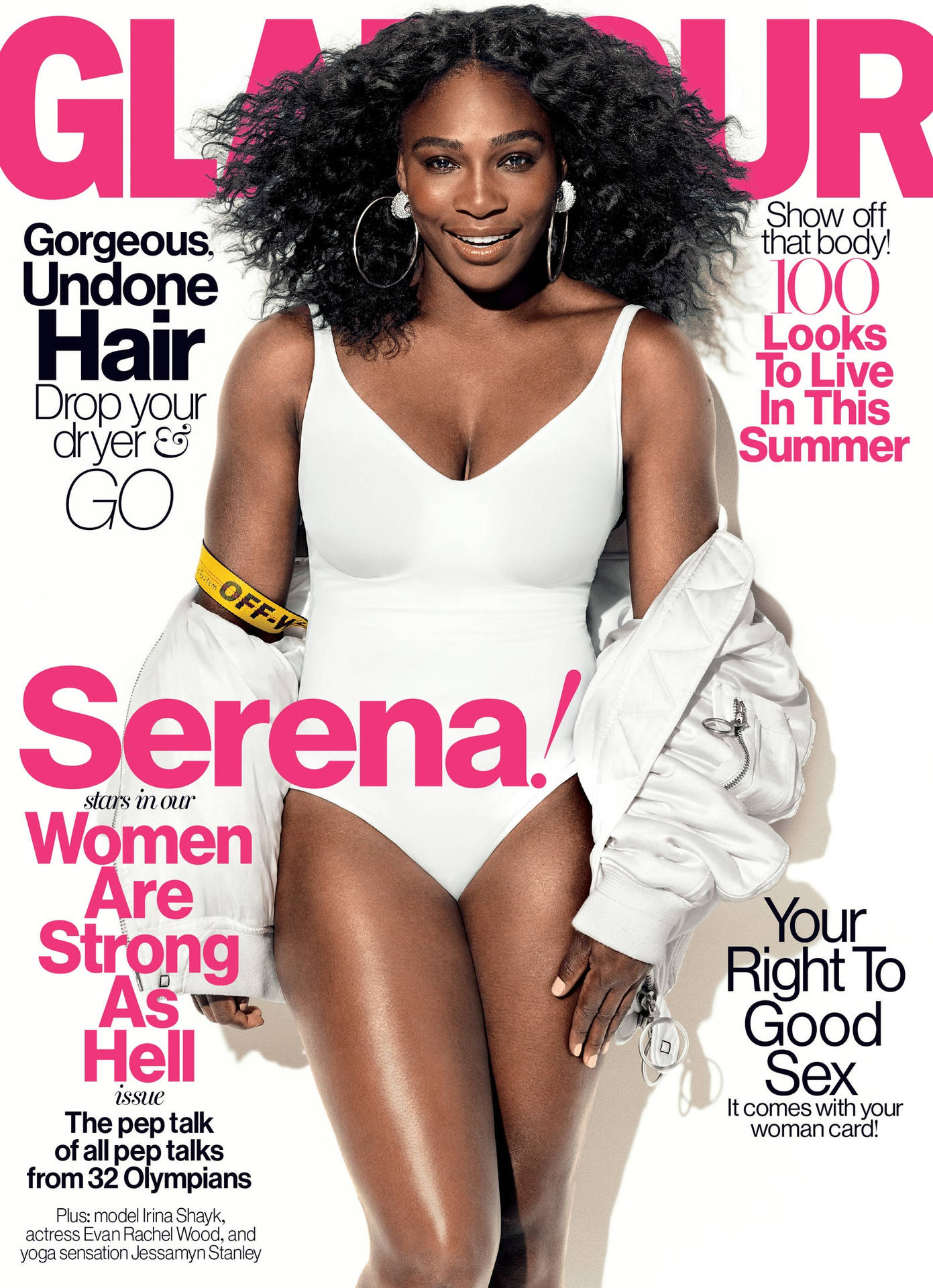 Glamour Serena Williams Wallpaper
