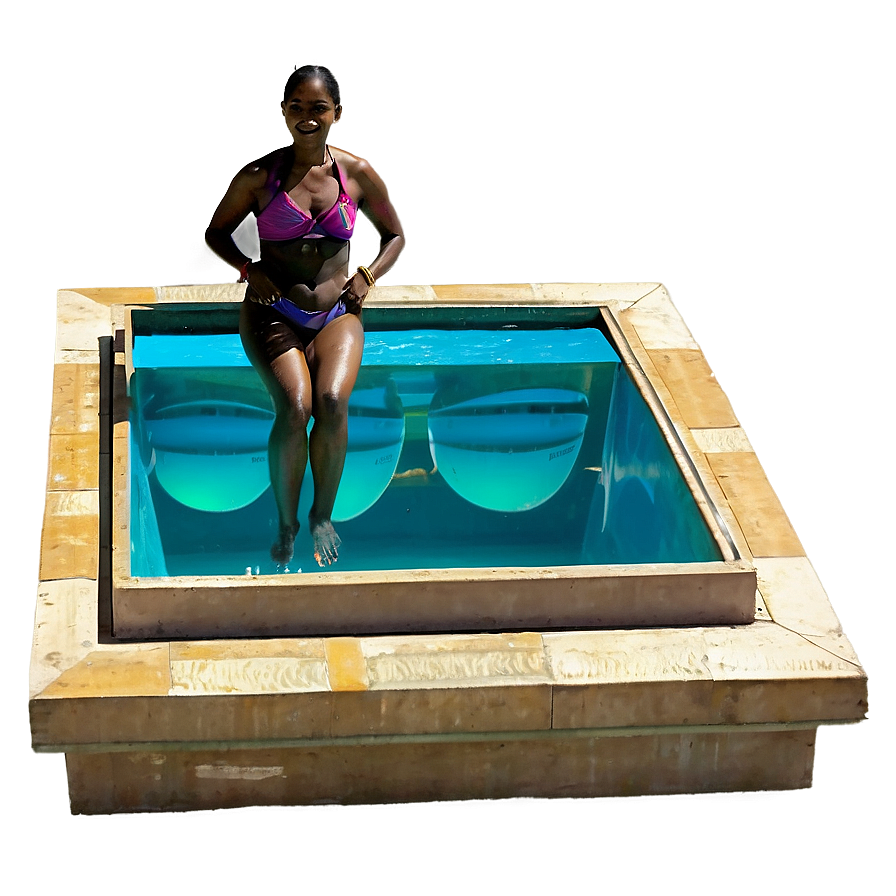 Glass Bottom Swimming Pool Png Nhx PNG