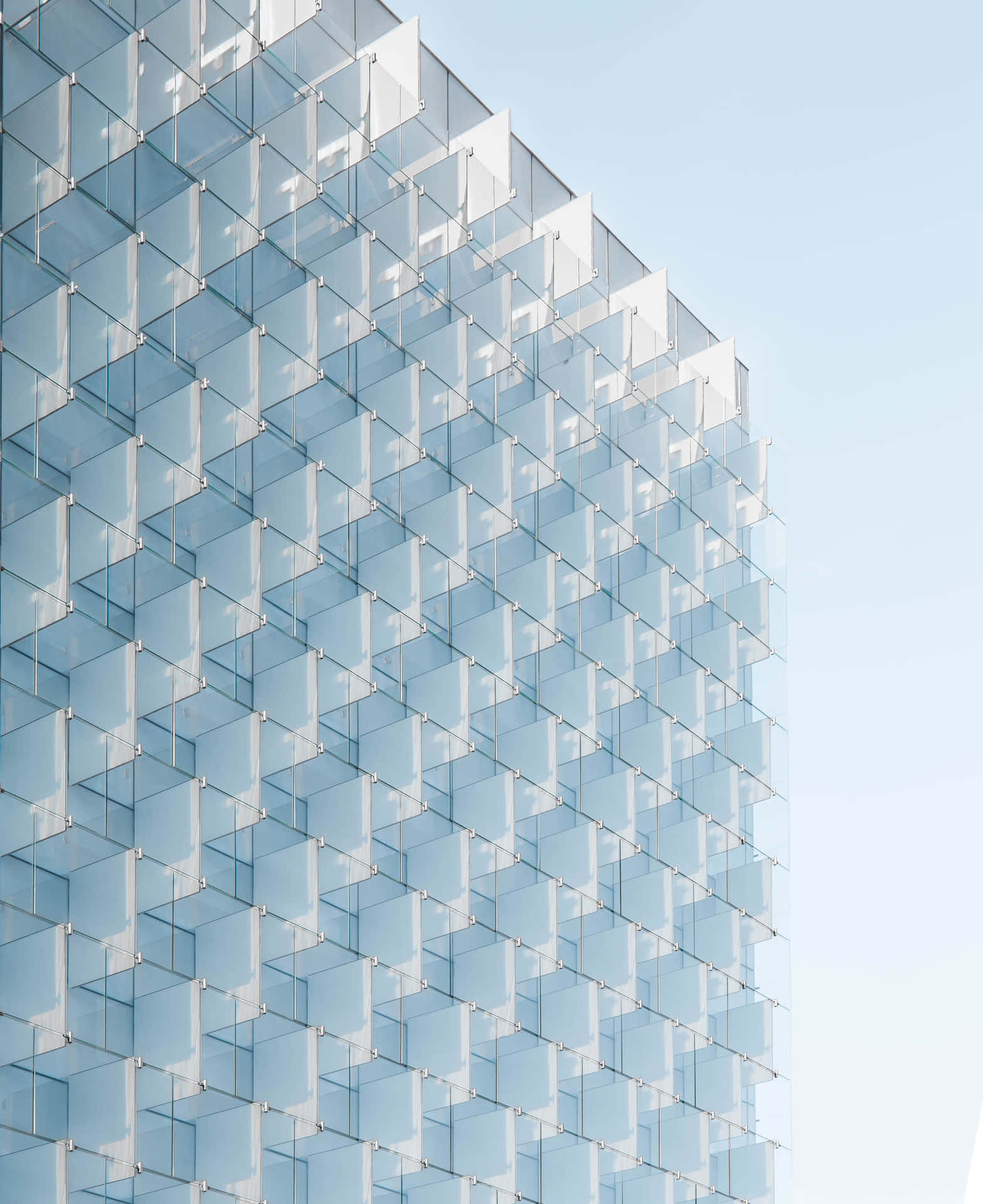 Glasmodernarkitektur Wallpaper