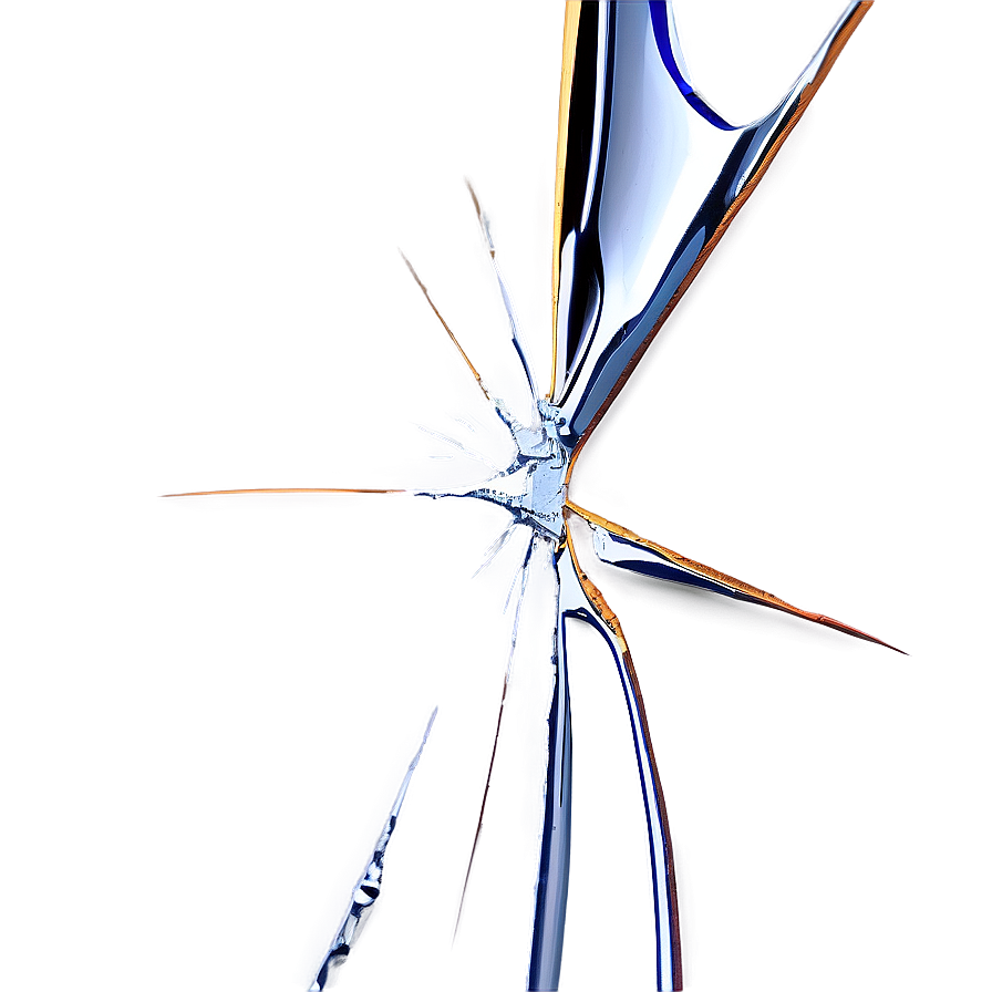 Glass Crack D PNG