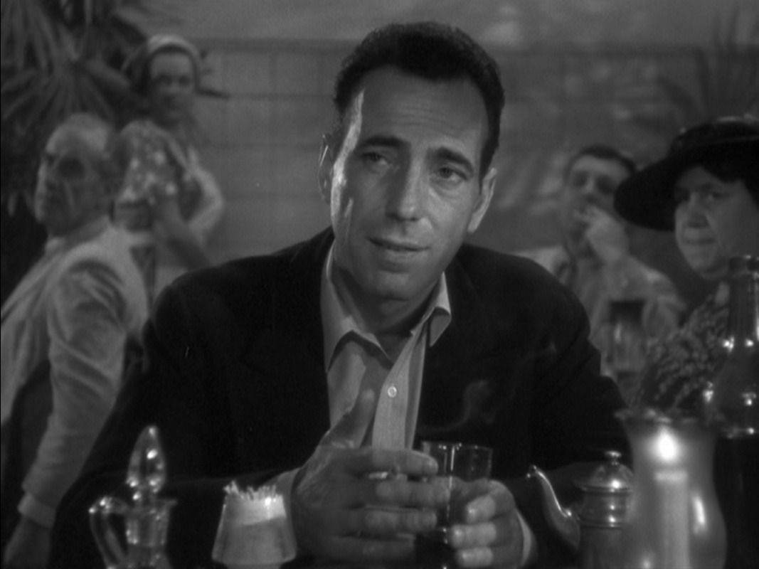Glas Humphrey Bogart musiklyd vægmaling. Wallpaper