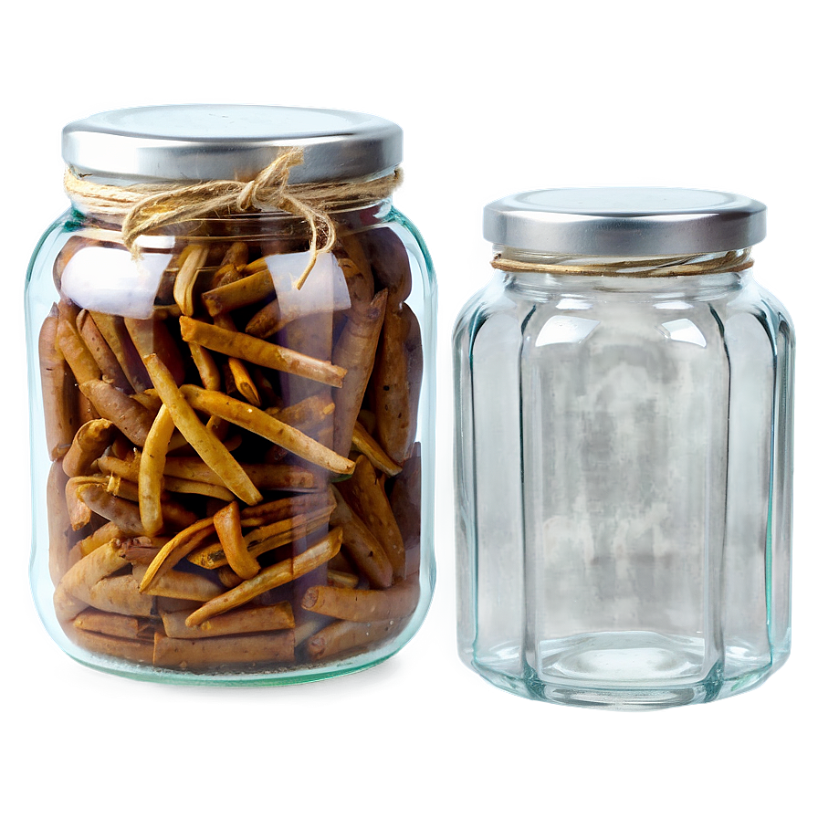 Glass Jar D PNG