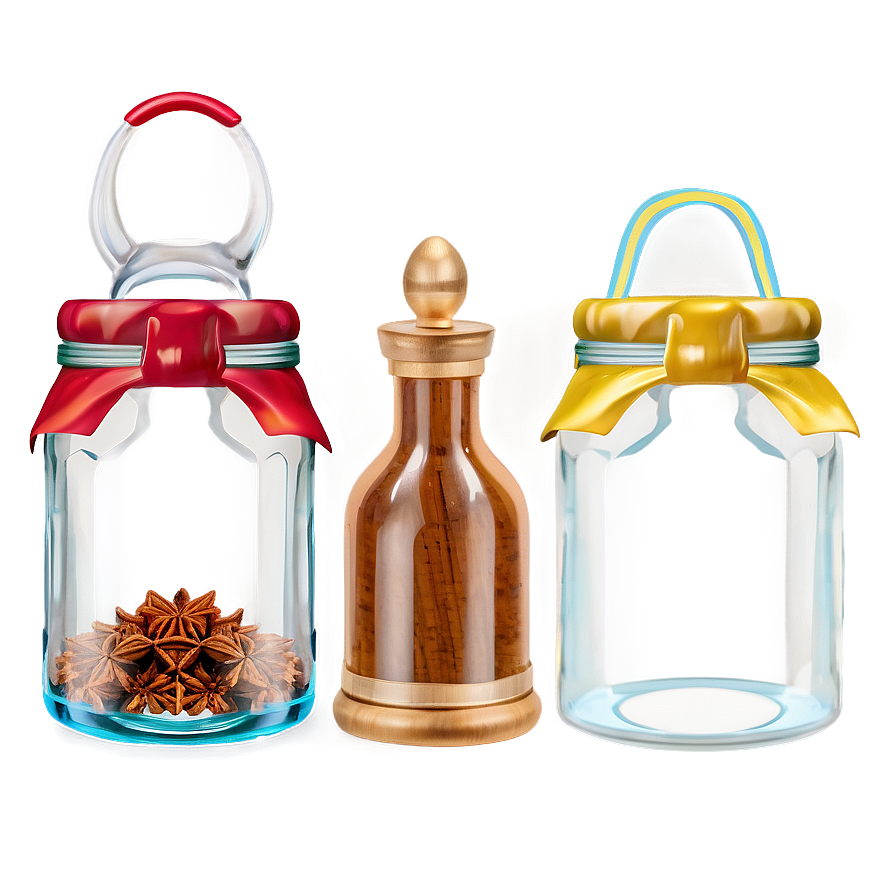 Glass Jar For Spices Png 52 PNG