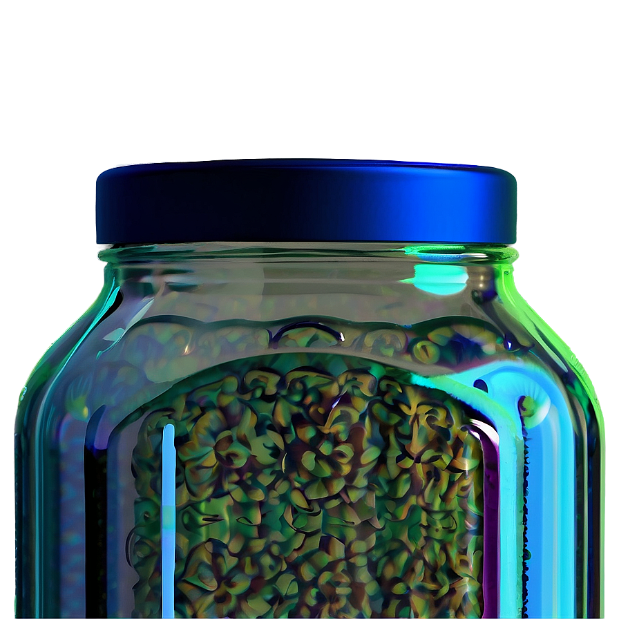 Glass Jar For Storage Png 06132024 PNG