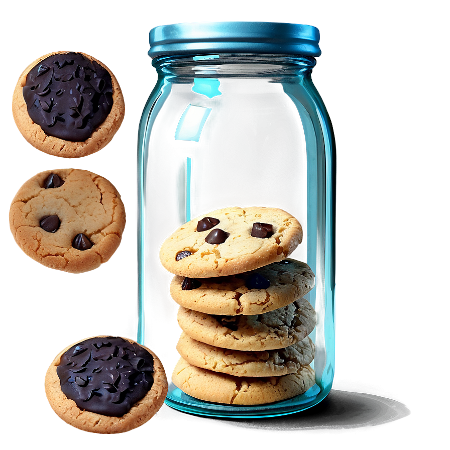 Glass Jar Full Of Cookies Png Bqh24 PNG