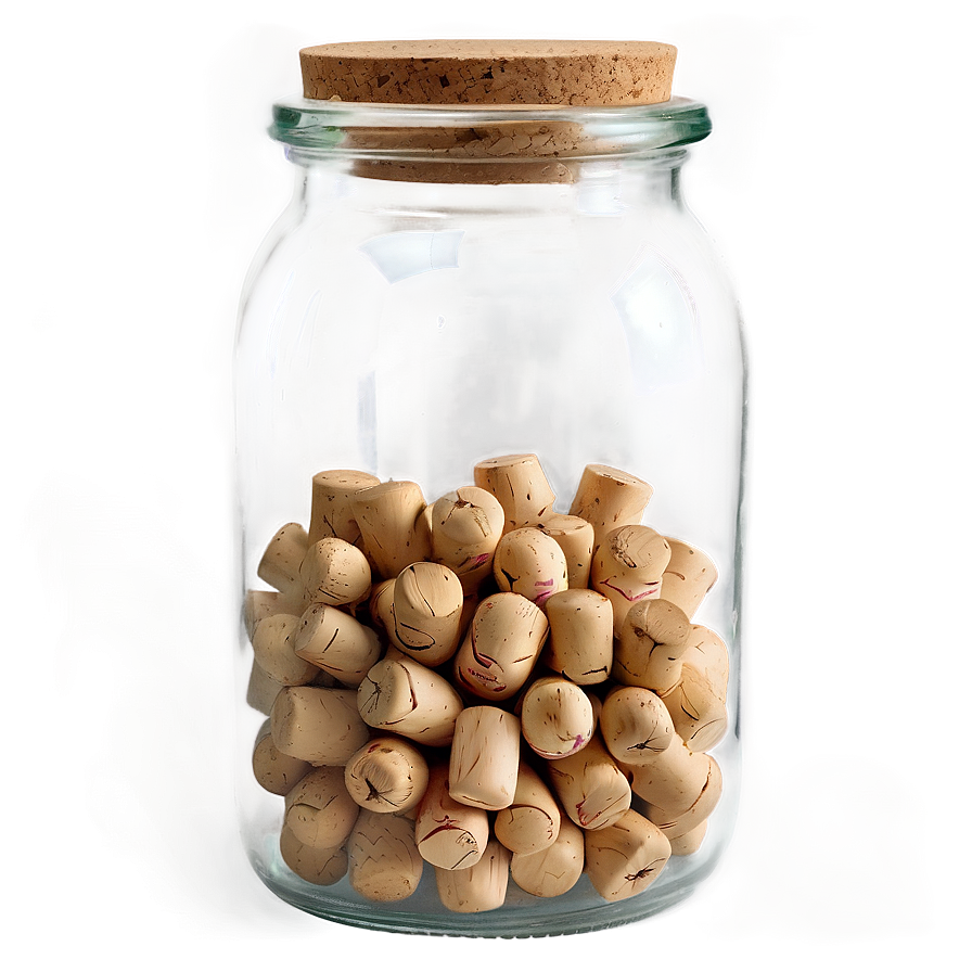Glass Jar With Cork Lid Png 67 PNG
