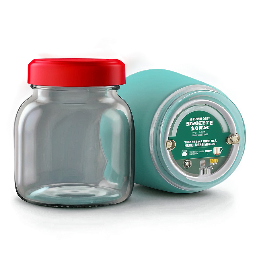 Glass Jar With Silicone Sleeve Png 70 PNG