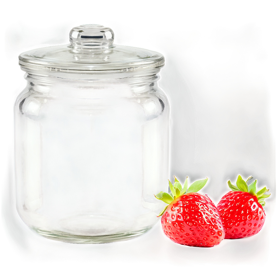 Glass Jar With Straw Png 06132024 PNG