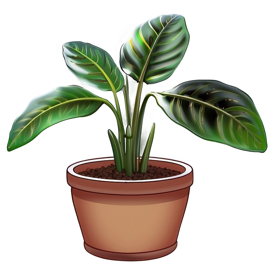 Glass Plant Pot Png 06122024 PNG