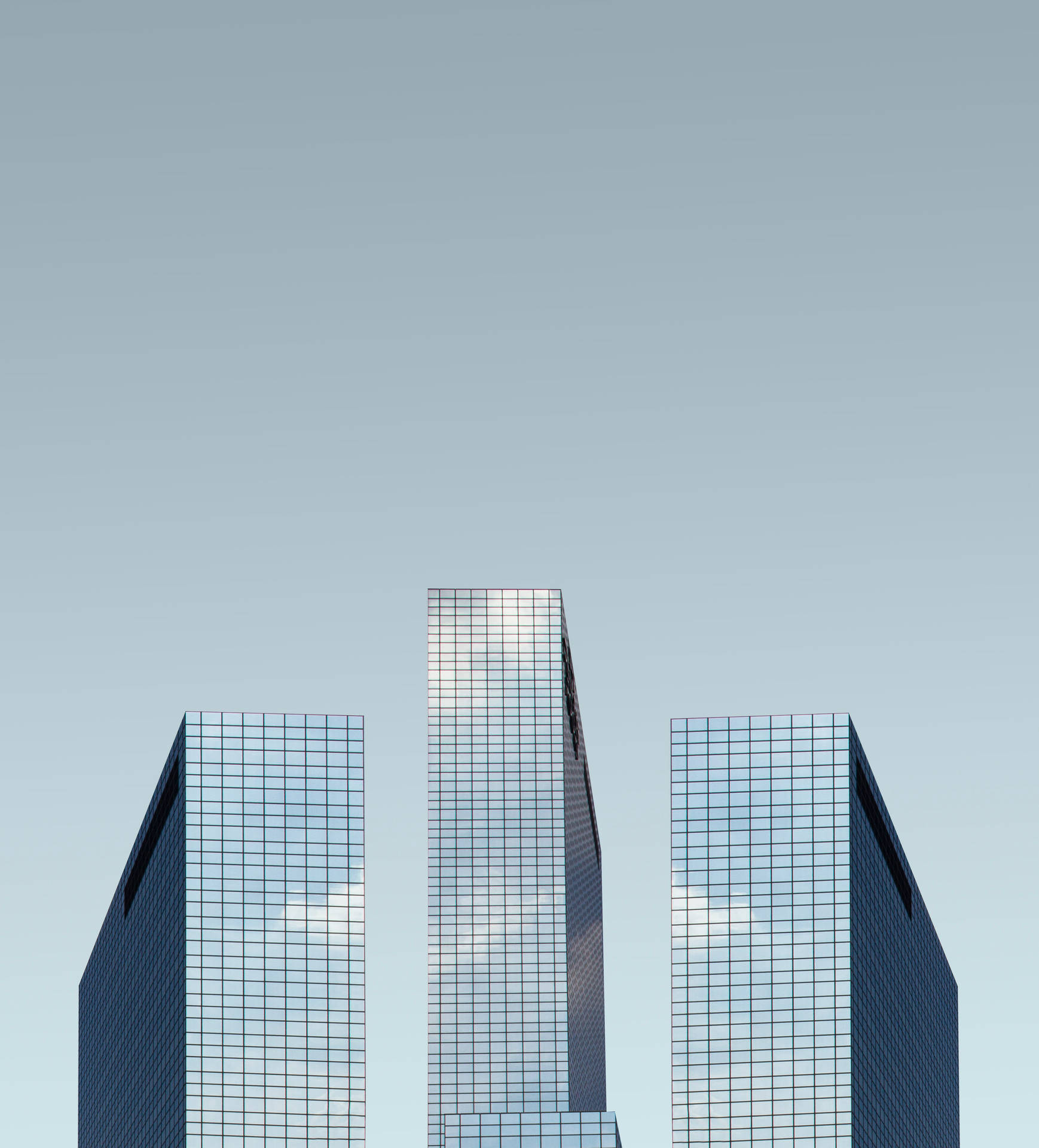 Glass Skyscrapers Model Wallpaper