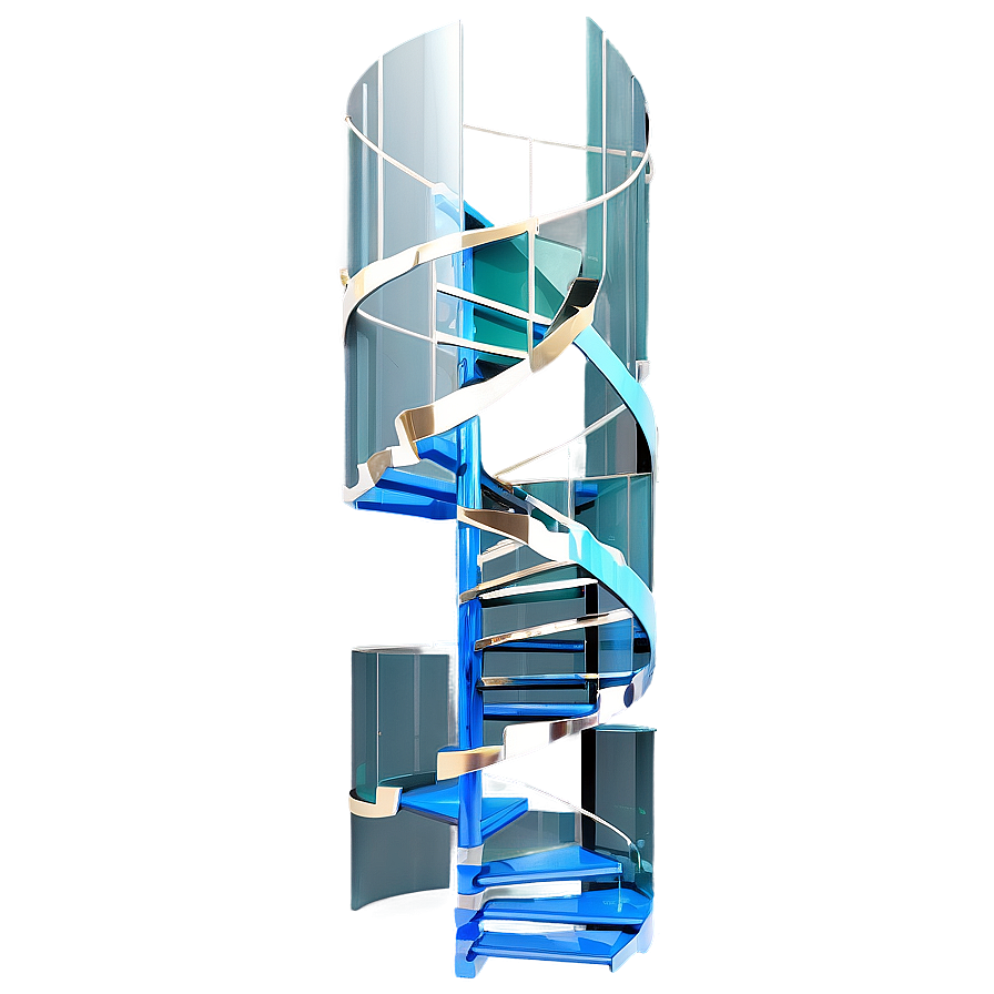 Glass Spiral Staircase Png Bjo7 PNG