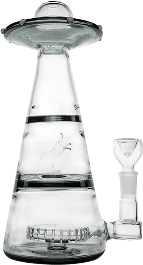 Glass Water Bong Transparent Background PNG