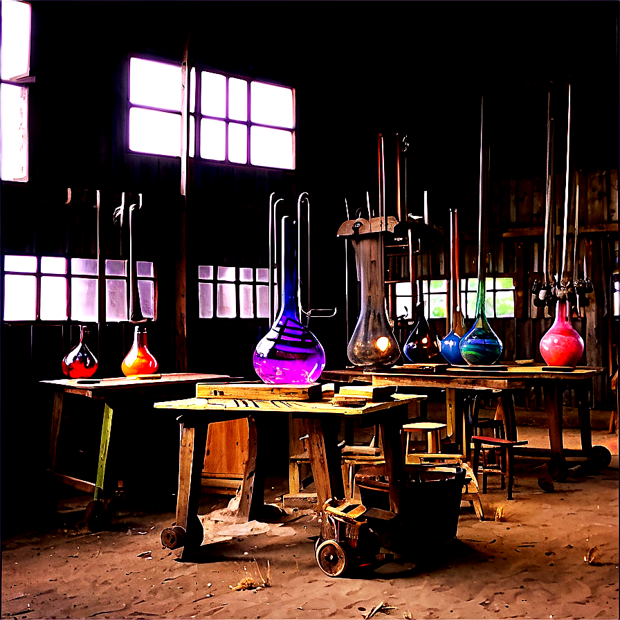 Glassblowing Workshop Interior Png Qtu PNG