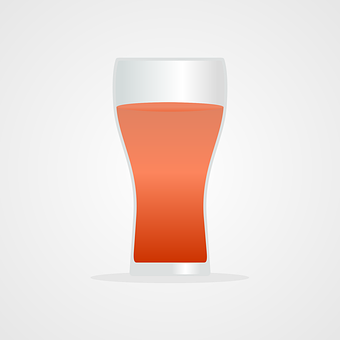 Glassof Juice Vector Illustration PNG