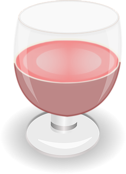 Glassof Rose Wine Icon PNG