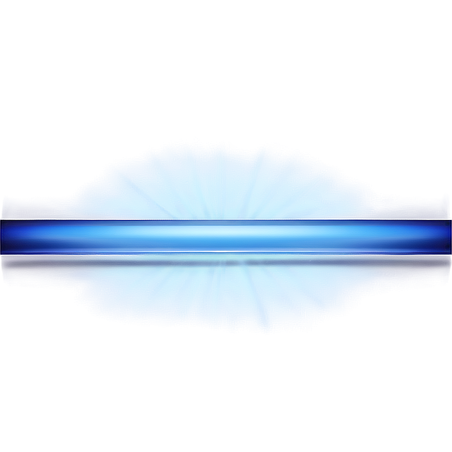 Gleaming Blue Line Png 06202024 PNG