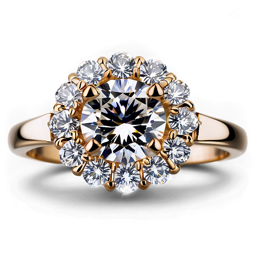 Gleaming Diamond Ring Png Sdi83 PNG