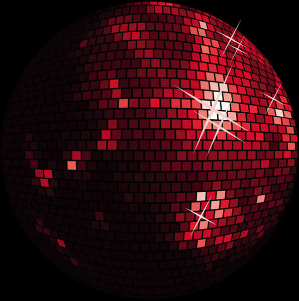 Gleaming Disco Ball Nightlife PNG