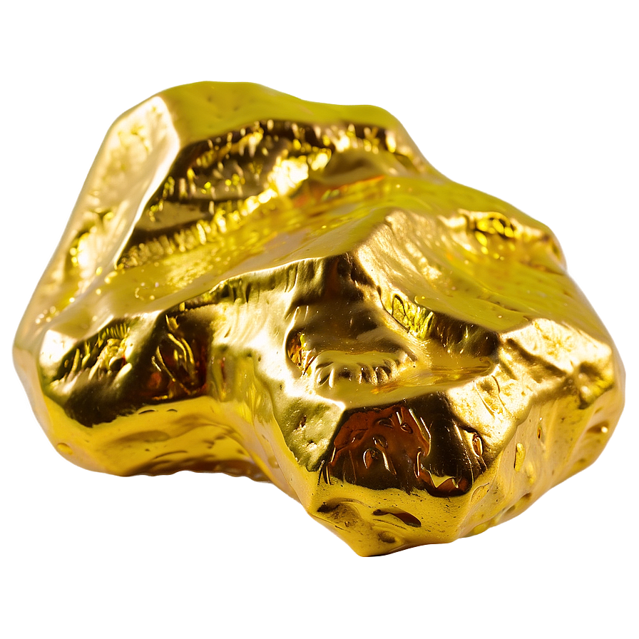 Gleaming Gold Nugget Png 48 PNG