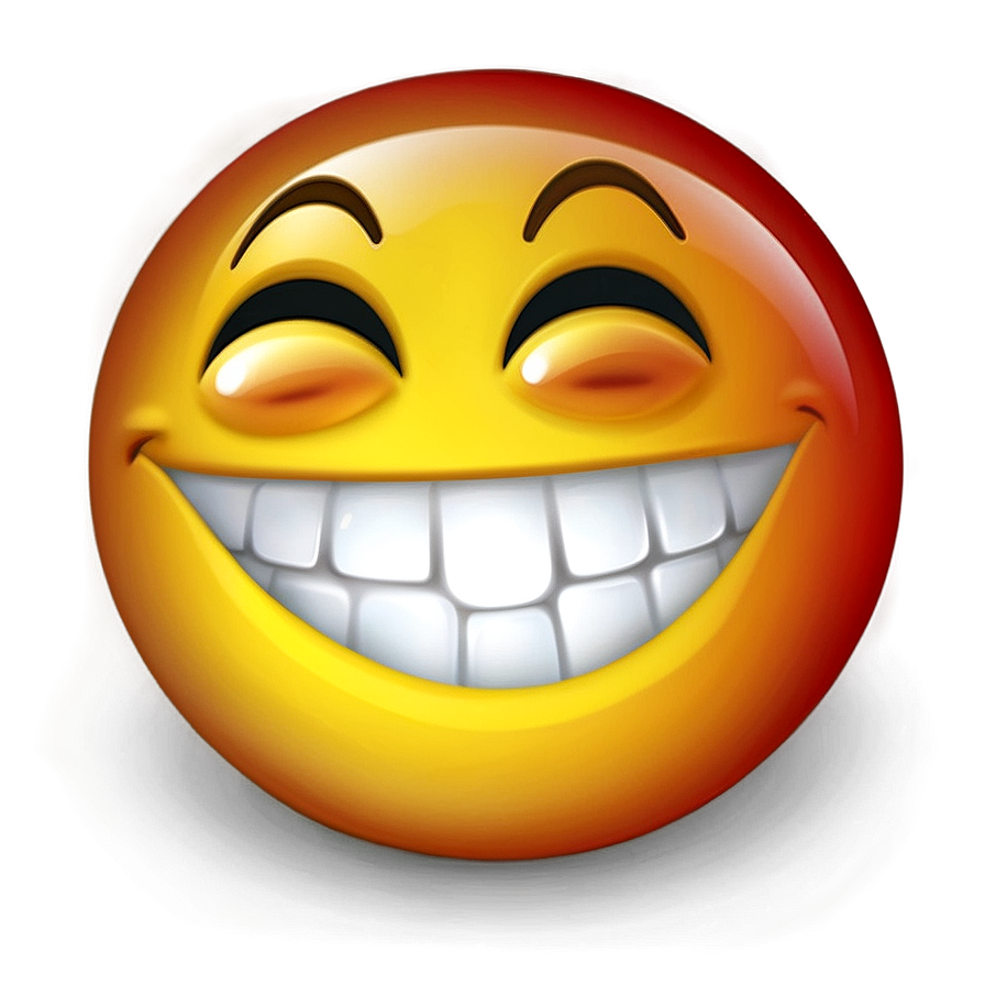 Gleaming Laughter Emoji Png Rbp90 PNG