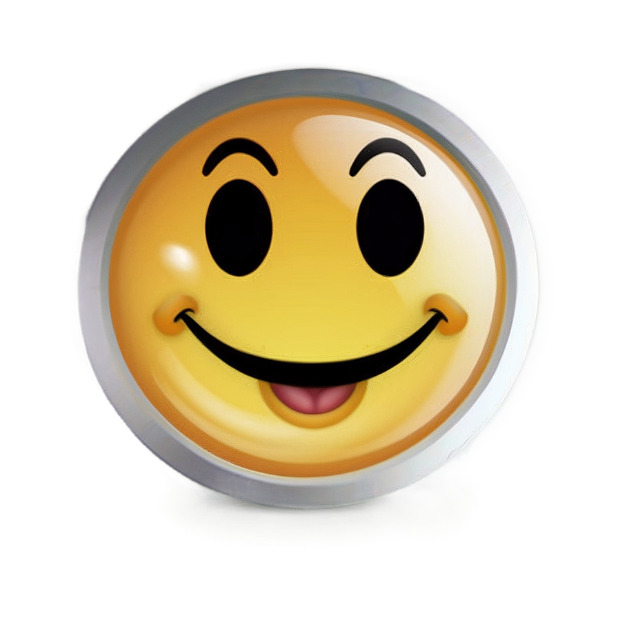 Gleeful Emoji Clipart Png 05042024 PNG