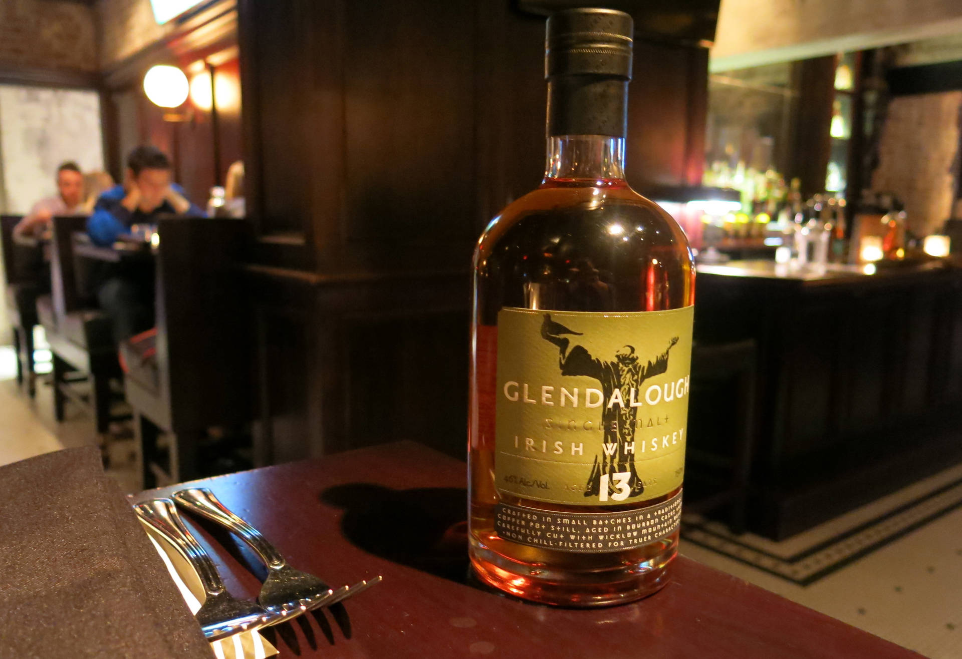 Glendalough Irish Whiskey Bar Restaurant Wallpaper