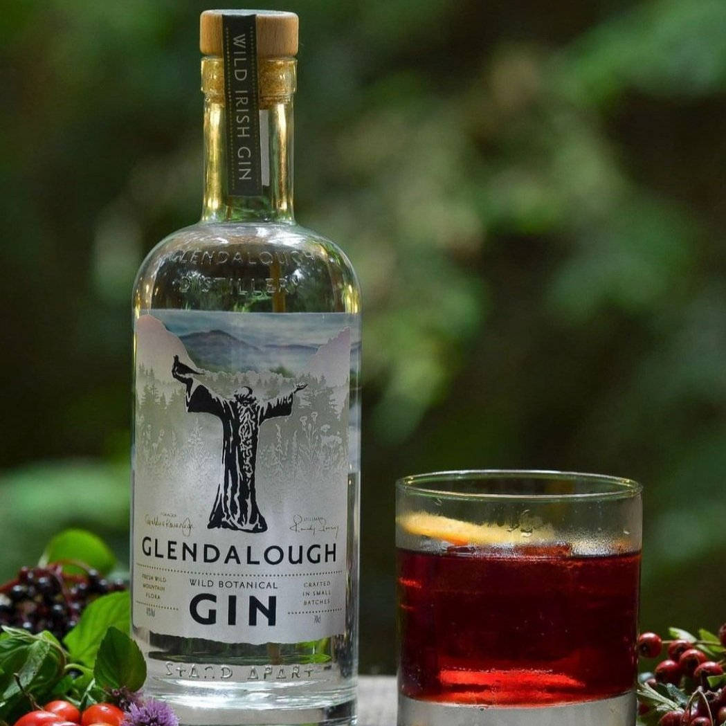 Glendalough Wild Gin Red Cocktail Wallpaper
