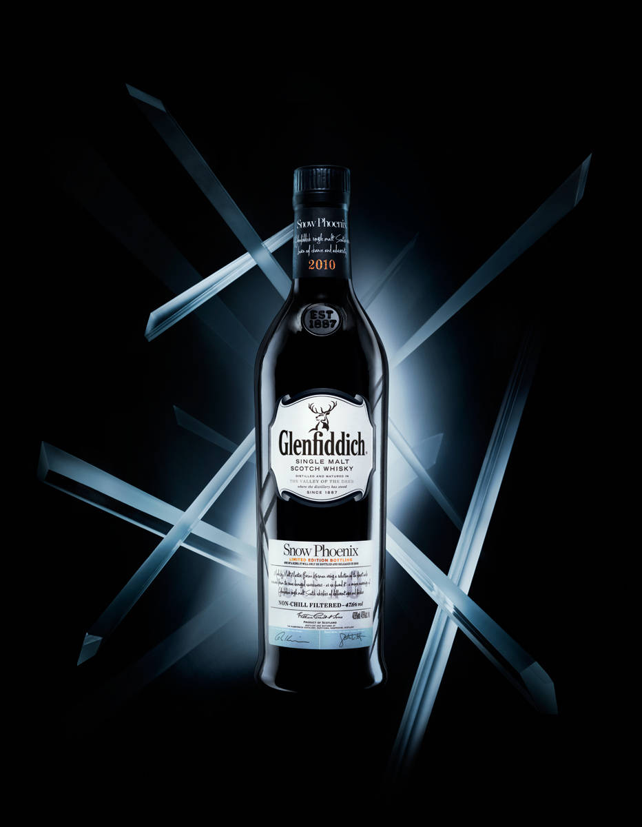 Glenfiddich Snow Phoenix Whisky Design Picture