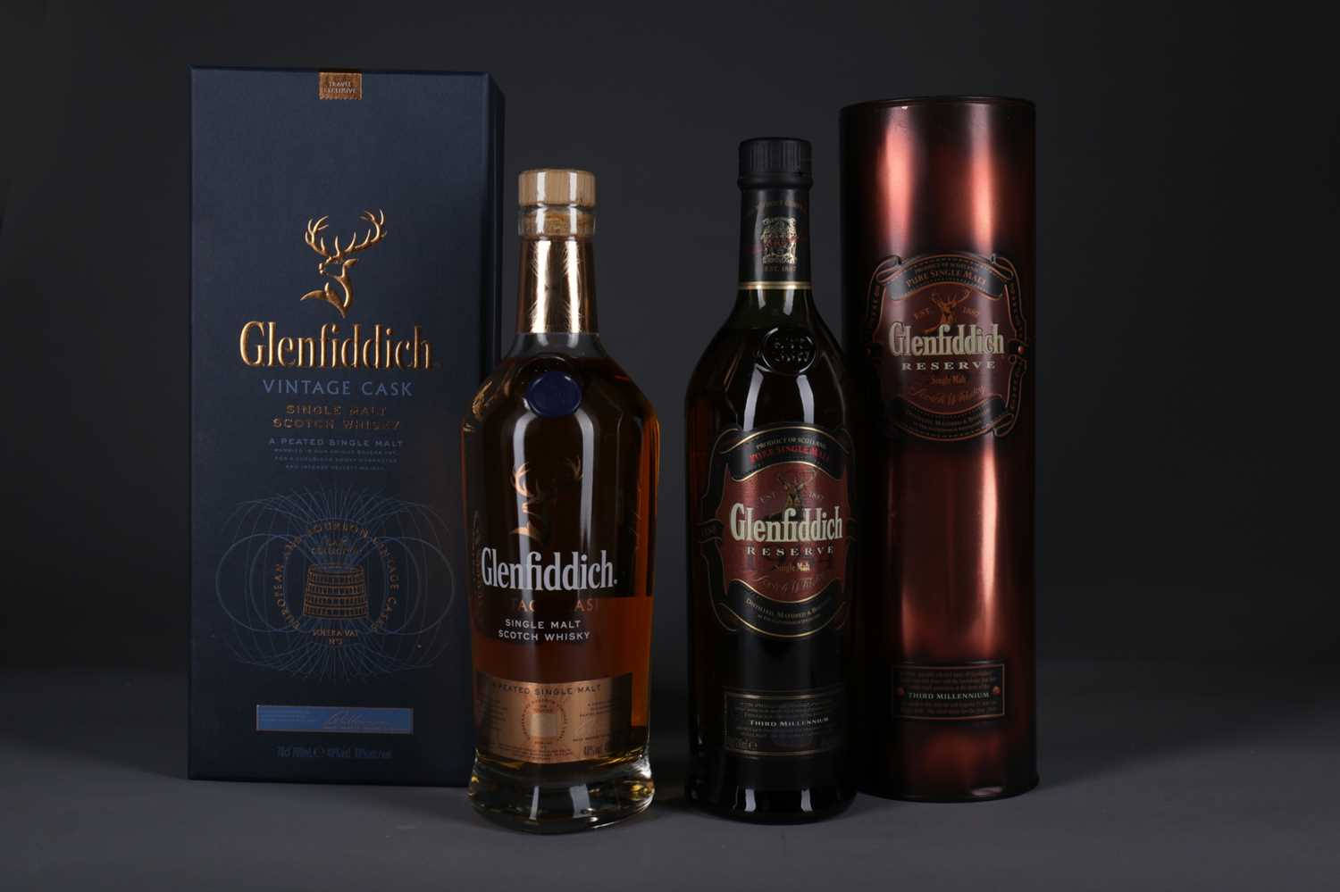 Glenfiddich Vintage Cask And 21 Year Old Wallpaper