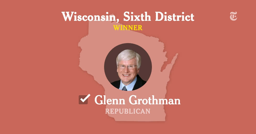 Glenn Grothman Wisconsin Sixth District Winner Wallpaper