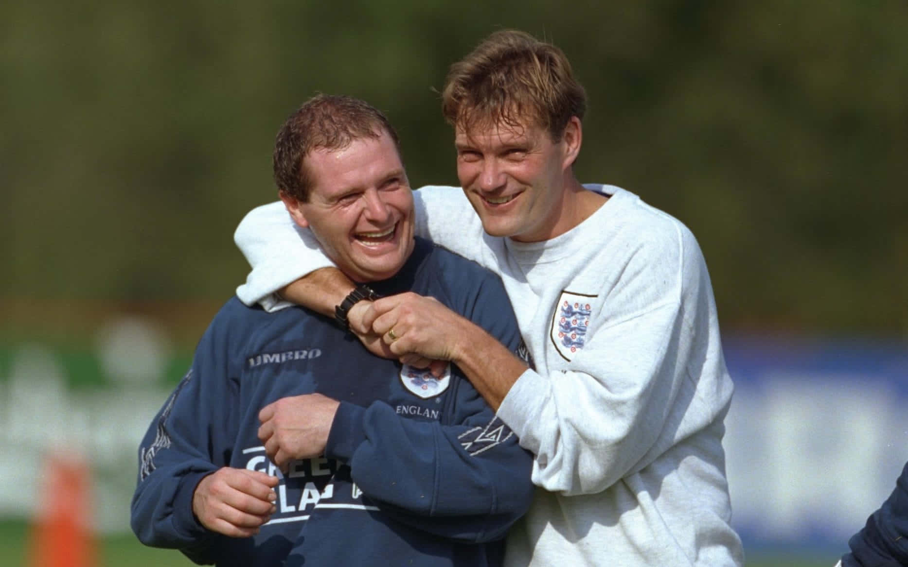 Glenn Hoddle Young Football Friend Picture