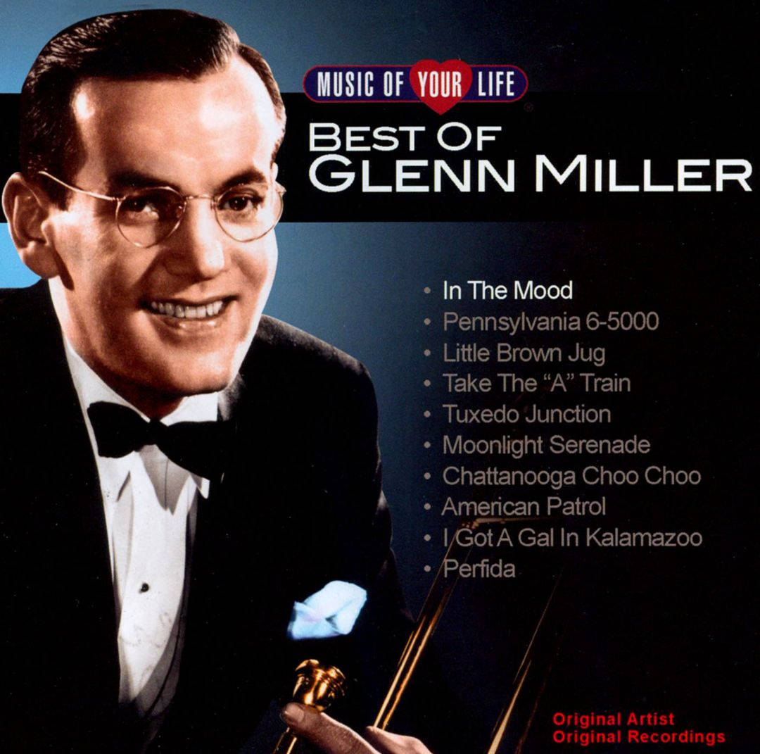 Glenn Miller's Greatest Hits Album Cover Wallpaper