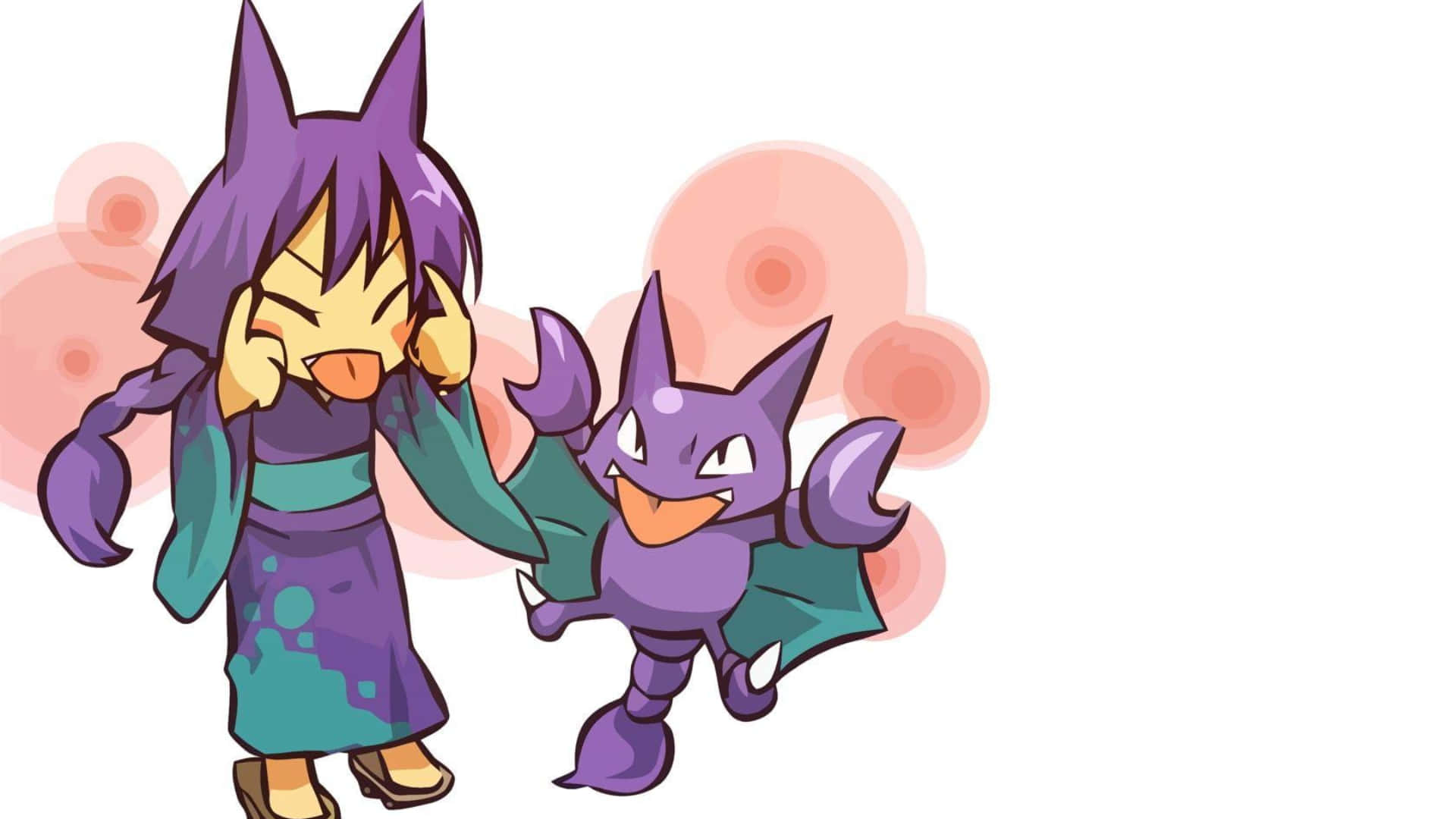 Gligar And Trainer Wallpaper