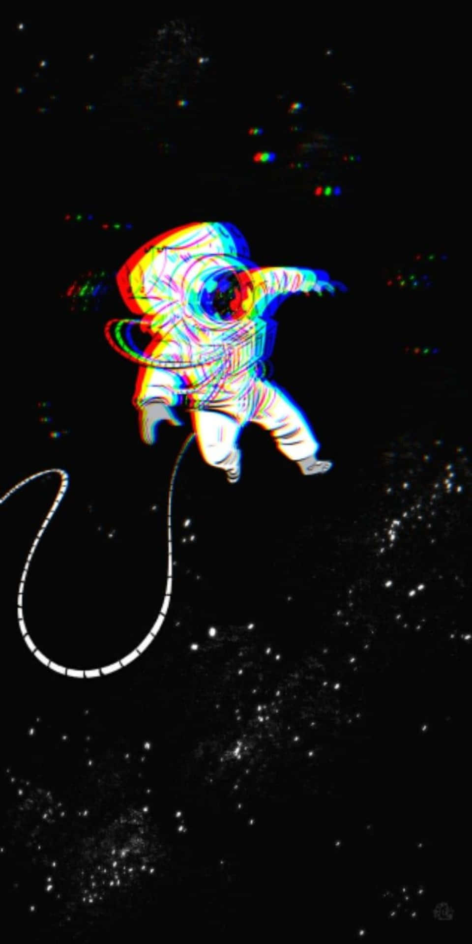 Glitch_ Astronaut_in_ Space_ Aesthetic.jpg Wallpaper