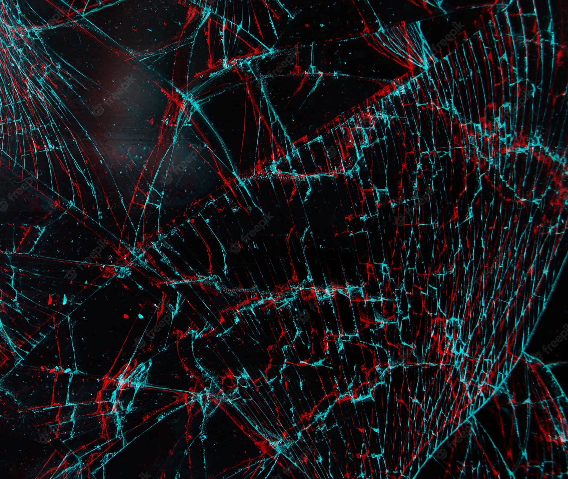 Glitcheffekt Digitales Kunstwerk Muster Wallpaper