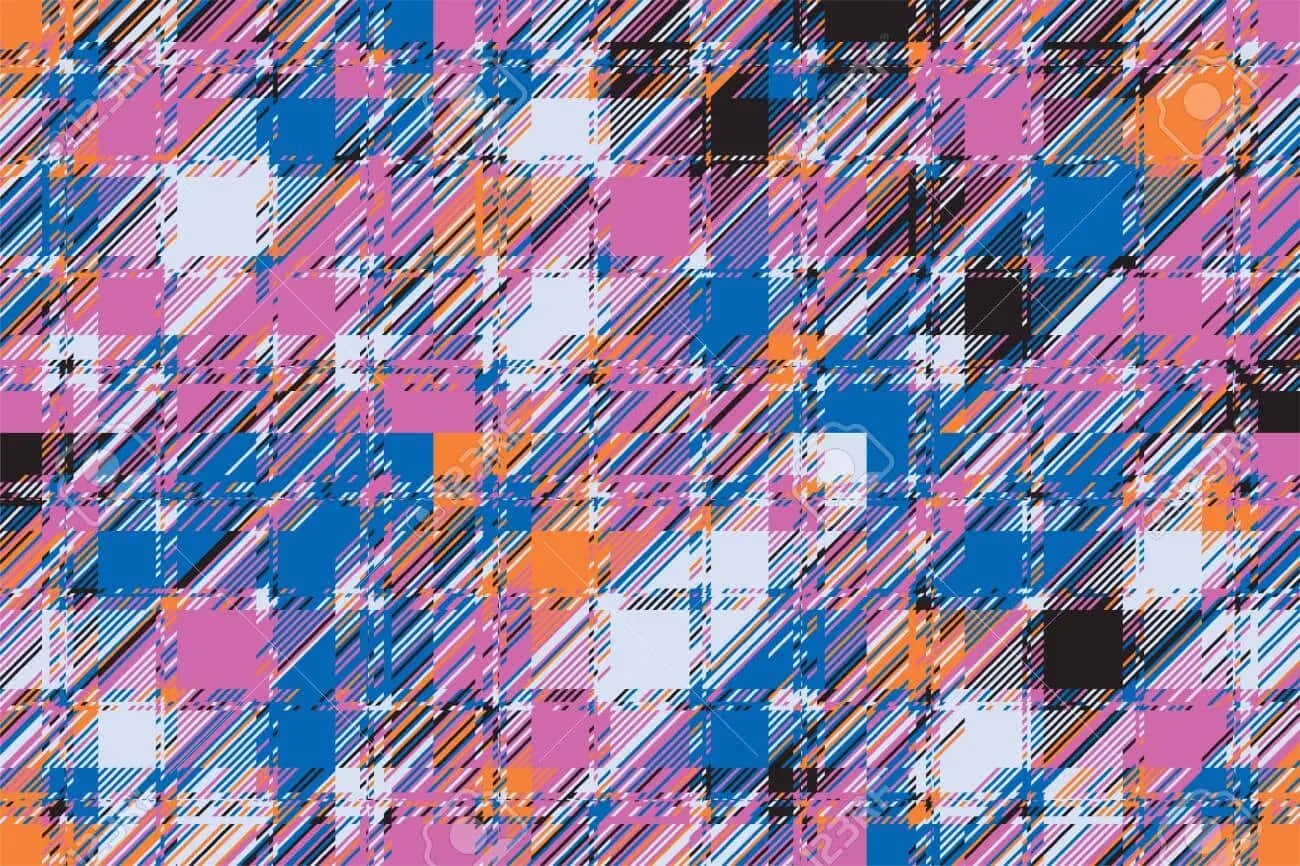 Glitcheffekt Abstrakta Färger. Wallpaper