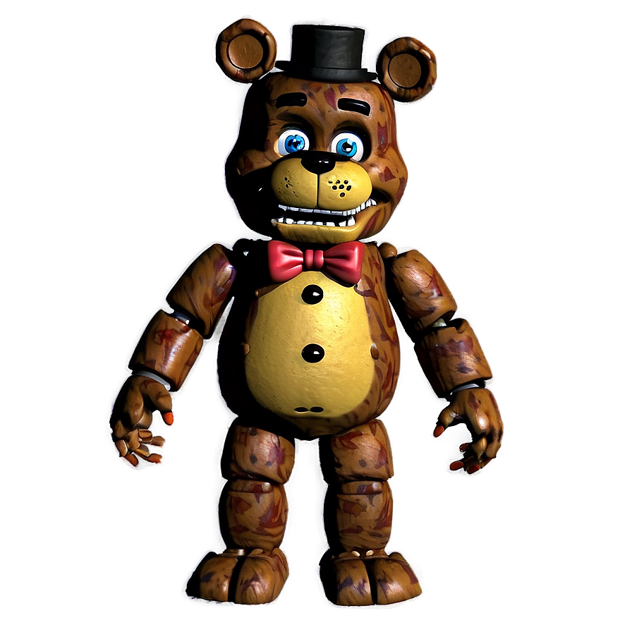 Download Glitch Freddy Fazbear Png 05252024 | Wallpapers.com