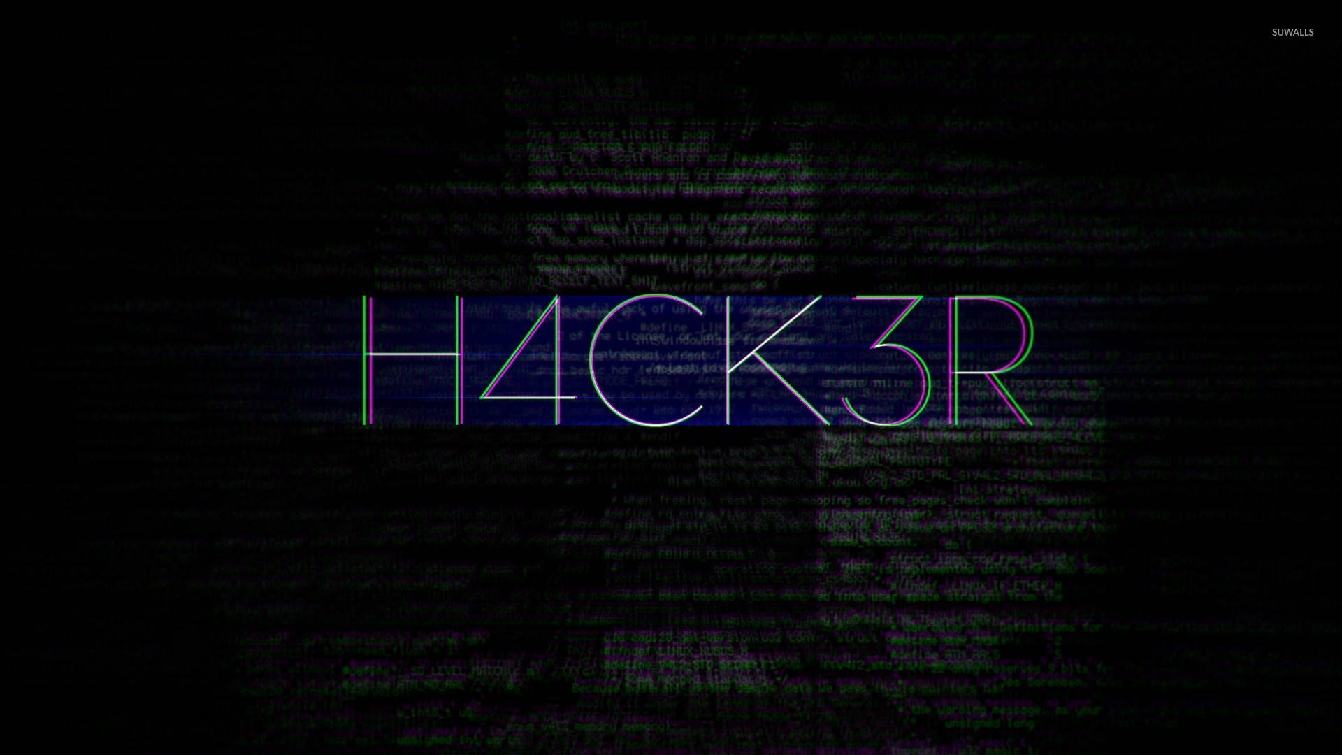 Glitch Hacker Screen