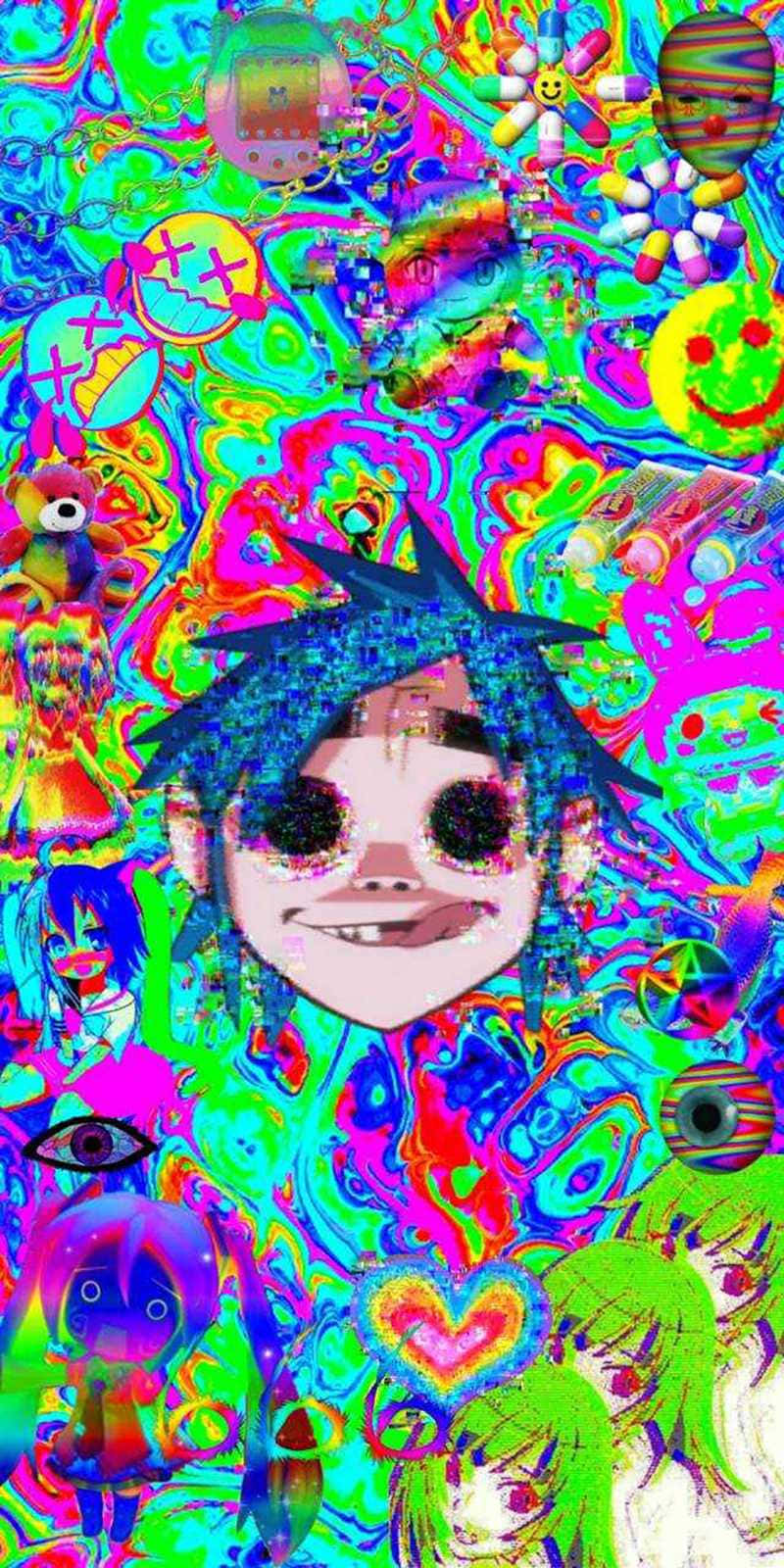 Psychedelic and colorful Glitchcore art brings new life to digital artistry
