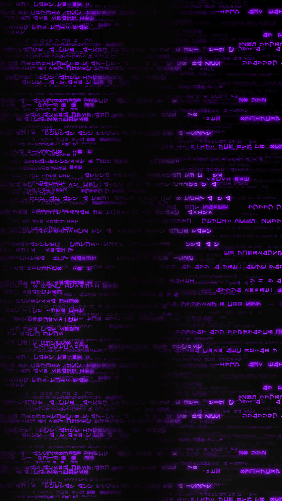 Glitched Code Background Wallpaper